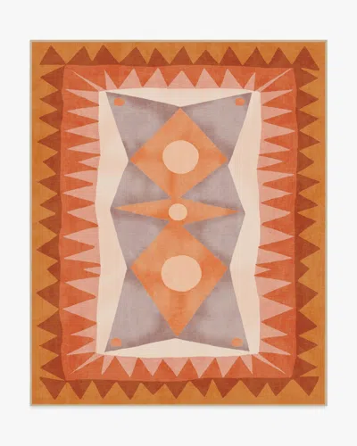 Ruggable Hilma Papaya Outdoor Rug By Justina Blakeney In Multi