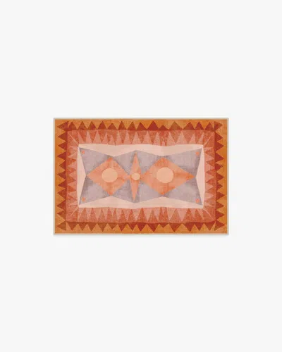 Ruggable Hilma Sunset Flatwoven Rug By Justina Blakeney In Brown