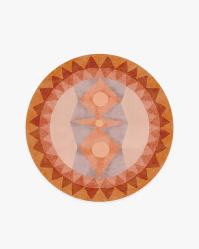 Ruggable Hilma Sunset Flatwoven Rug By Justina Blakeney In Brown