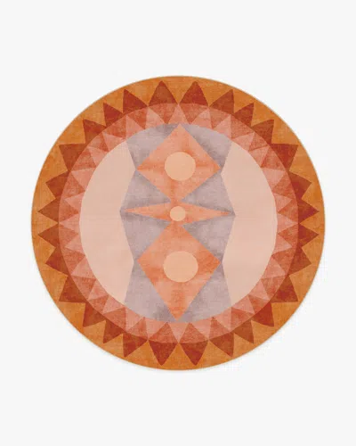 Ruggable Hilma Sunset Flatwoven Rug By Justina Blakeney In Brown