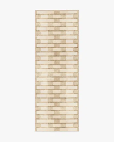 Ruggable Hollis Tan Flatwoven Rug In Brown