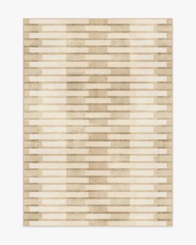 Ruggable Hollis Tan Flatwoven Rug In Brown