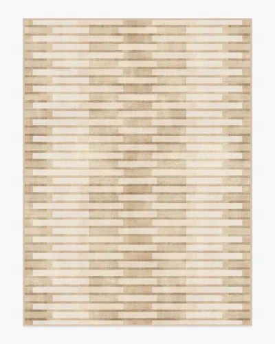 Ruggable Hollis Tan Flatwoven Rug In Brown