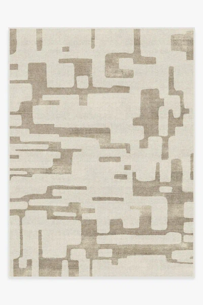 Ruggable Holme Ivory & Natural Flatwoven Rug In Multi