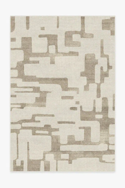 Ruggable Holme Ivory & Natural Flatwoven Rug In Multi