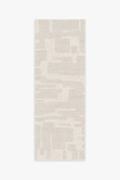 Ruggable Holme Pearl Flatwoven Rug In White
