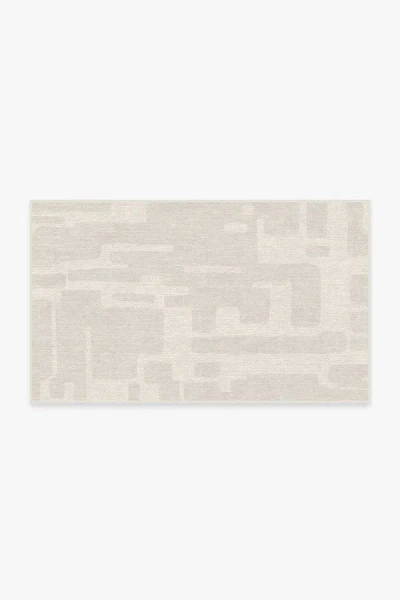 Ruggable Holme Pearl Flatwoven Rug In White