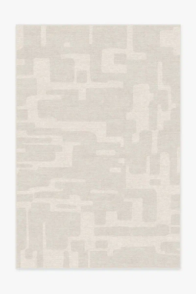 Ruggable Holme Pearl Flatwoven Rug In White