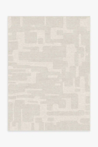 Ruggable Holme Pearl Flatwoven Rug In Neutral