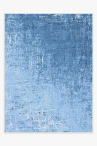 Ruggable Impasto Sky Blue Outdoor Rug