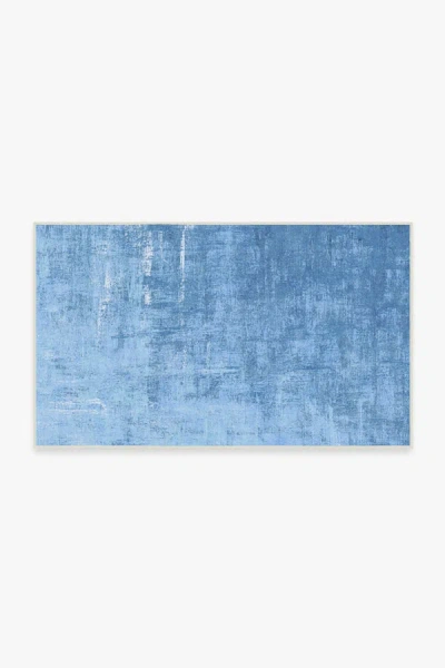 Ruggable Impasto Sky Blue Outdoor Rug