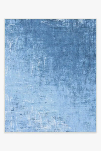 Ruggable Impasto Sky Blue Outdoor Rug