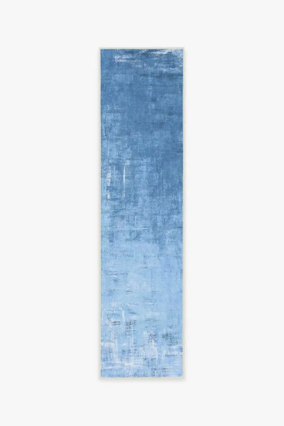 Ruggable Impasto Sky Blue Outdoor Rug