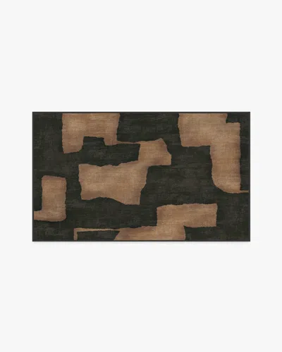 Ruggable Impresa Charcoal & Taupe Flatwoven Rug In Multi
