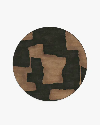 Ruggable Impresa Charcoal & Taupe Flatwoven Rug In Multi