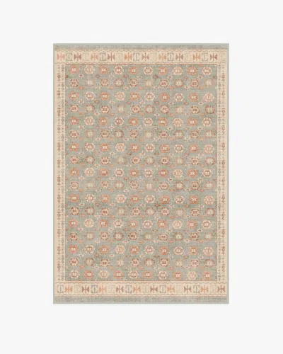 Ruggable Indira Sage & Terracotta Flatwoven Rug