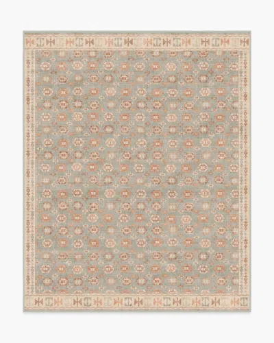 Ruggable Indira Sage & Terracotta Flatwoven Rug