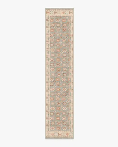 Ruggable Indira Sage & Terracotta Flatwoven Rug