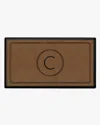 Ruggable Infinity Monogram Large Doormat In Brown