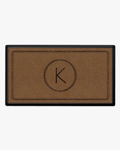 Ruggable Infinity Monogram Large Doormat In Multi