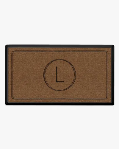 Ruggable Infinity Monogram Large Doormat In Multi