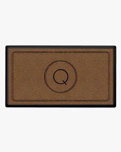 Ruggable Infinity Monogram Large Doormat In Multi