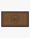 Ruggable Infinity Monogram Large Doormat In Brown