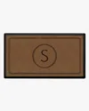 Ruggable Infinity Monogram Large Doormat In Brown