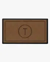 Ruggable Infinity Monogram Large Doormat In Brown