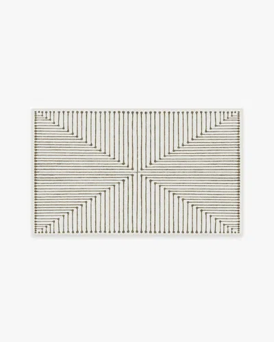 Ruggable Inkdrop Camel & Ivory Flatwoven Rug By Jonathan Adler In Neutral
