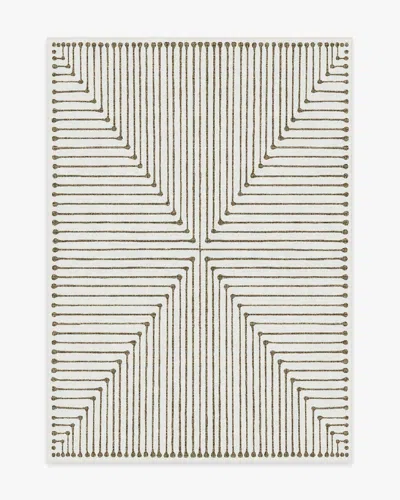Ruggable Inkdrop Camel & Ivory Flatwoven Rug By Jonathan Adler In Neutral