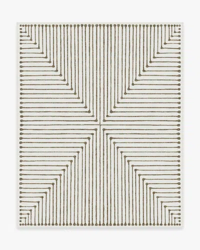 Ruggable Inkdrop Camel & Ivory Flatwoven Rug By Jonathan Adler In Neutral