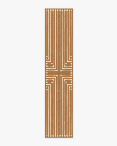 Ruggable Inkdrop Copper Flatwoven Rug By Jonathan Adler In Black
