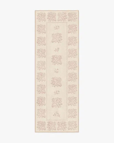 Ruggable Iona Cream & Vintage Blush Flatwoven Rug In Multi
