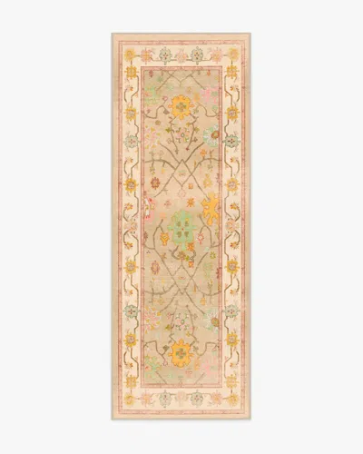 Ruggable Jemima Neutral Multicolor Flatwoven Rug In Brown