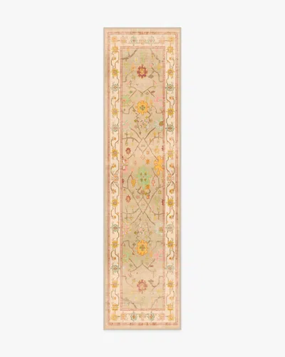 Ruggable Jemima Neutral Multicolor Flatwoven Rug In Brown