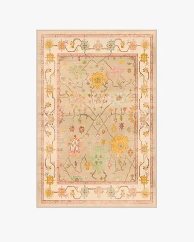 Ruggable Jemima Neutral Multicolor Flatwoven Rug In Brown