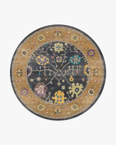 Ruggable Jemima Vintage Ink Multicolour Flatwoven Rug