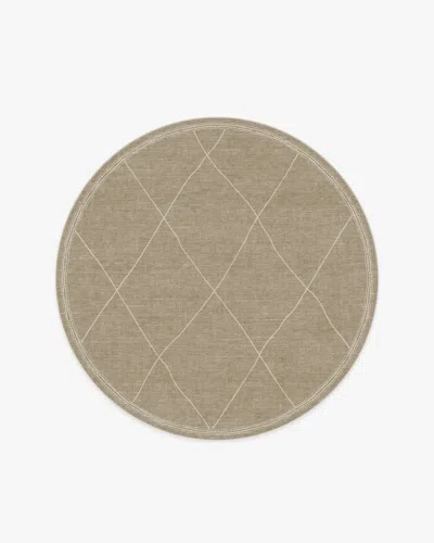 Ruggable Jesper Stone Flatwoven Rug In Brown