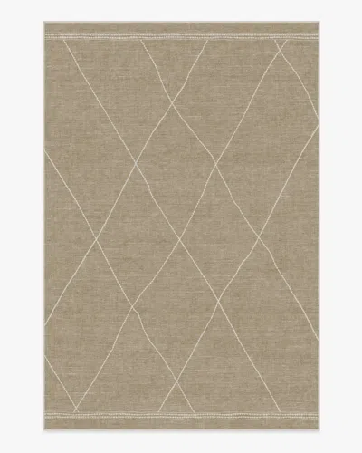 Ruggable Jesper Stone Flatwoven Rug In Brown