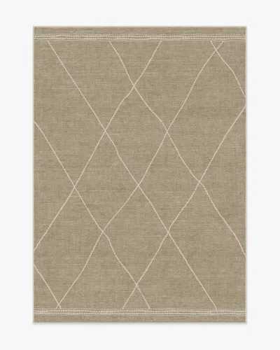 Ruggable Jesper Stone Flatwoven Rug In Brown