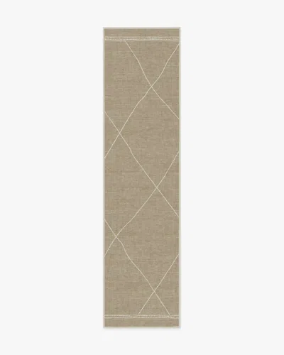 Ruggable Jesper Stone Flatwoven Rug In Brown