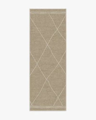Ruggable Jesper Stone Flatwoven Rug In Brown