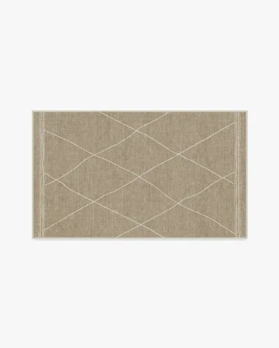 Ruggable Jesper Stone Flatwoven Rug In Brown