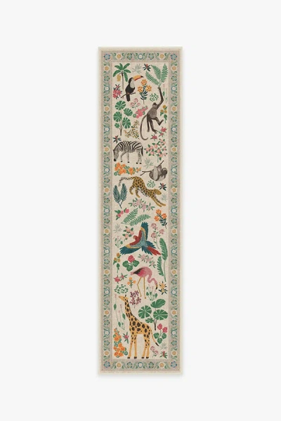 Ruggable Jingle Jungle Flatwoven Rug By Iris Apfel In Multi