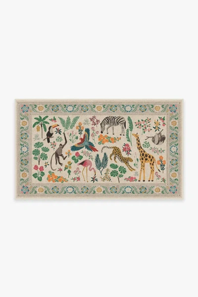 Ruggable Jingle Jungle Flatwoven Rug By Iris Apfel In Multi