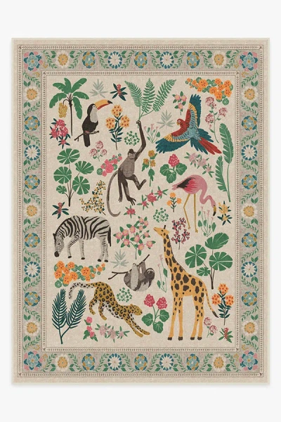 Ruggable Jingle Jungle Flatwoven Rug By Iris Apfel In Multi