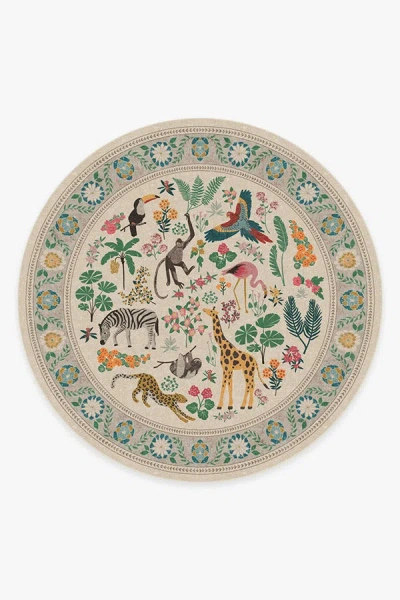 Ruggable Jingle Jungle Flatwoven Rug By Iris Apfel In Multi