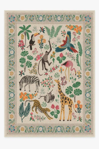 Ruggable Jingle Jungle Flatwoven Rug By Iris Apfel In Multi