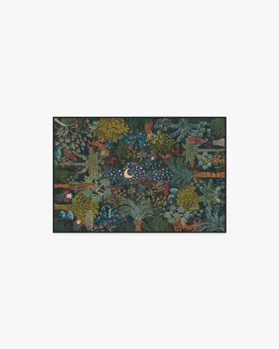 Ruggable Josephine Midnight Flatwoven Rug By Justina Blakeney In Black
